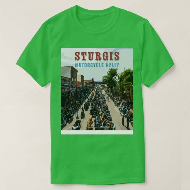 Camiseta Rally Sturgis 2 (Diseño del anverso)