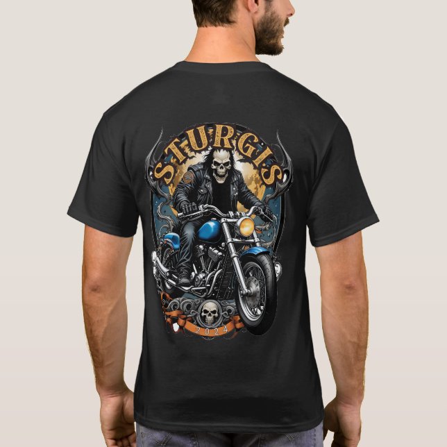 Camiseta Rally T-Shirt Sturgis 2024 (Reverso)