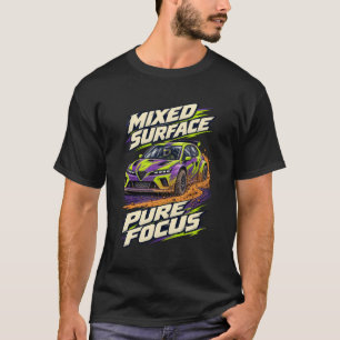 Camiseta Rallycross Superficie Mixta Pura Atención