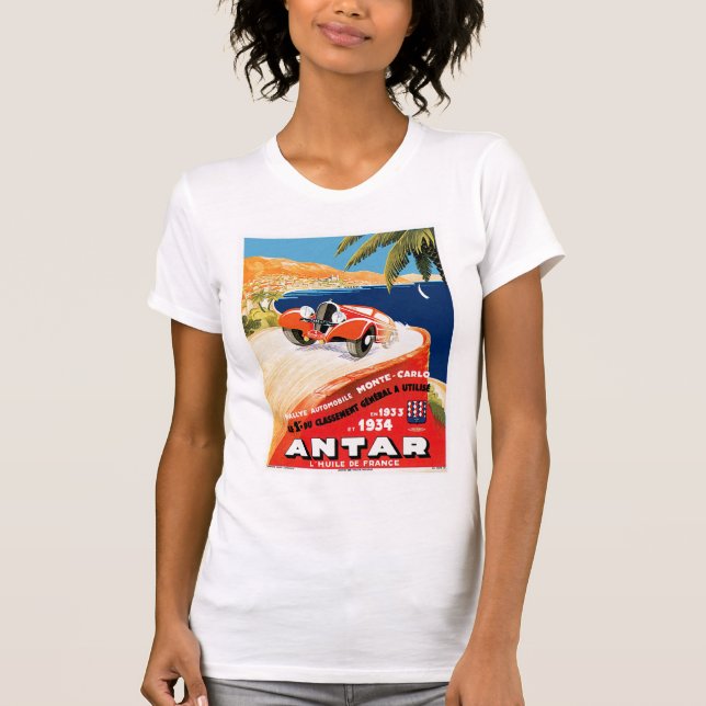 Camiseta Rallye Automobile de Montecarlo (Anverso)