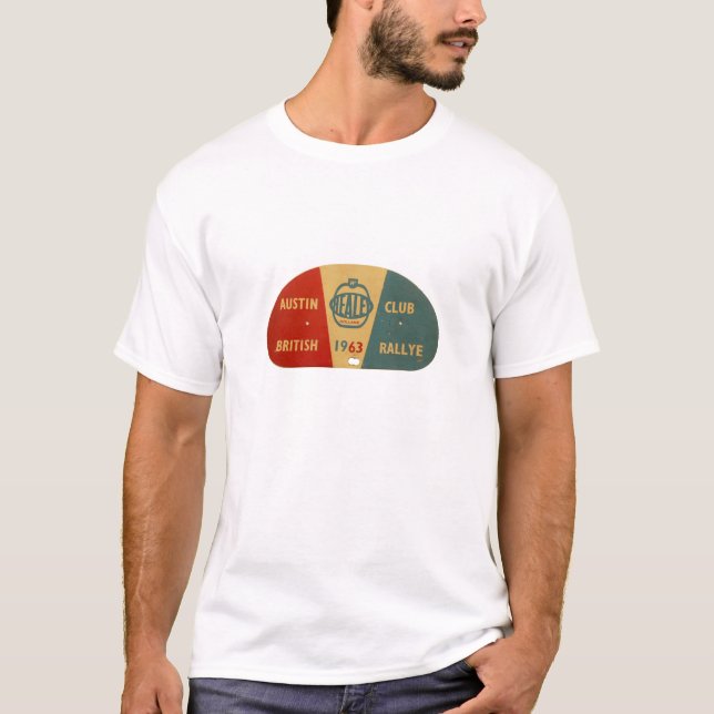 Camiseta Rallye británico '63 (Anverso)