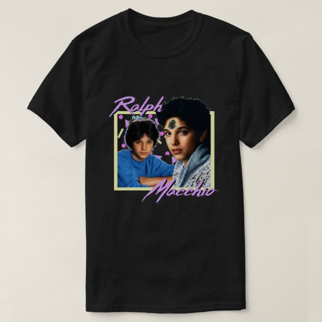 Camiseta Ralph Macchio de los años 80 (Diseño del anverso)