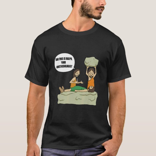 Camiseta Ralph Tu Anestesiólogo Satire Sarcasm Dirty H (Anverso)