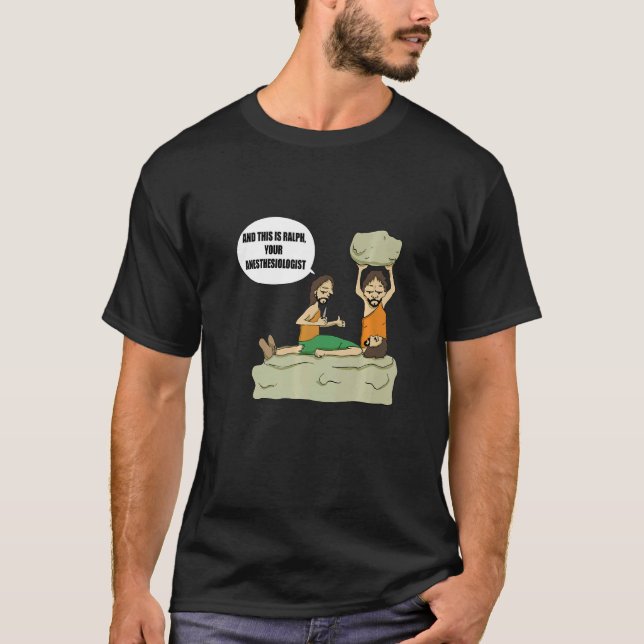 Camiseta Ralph Tu Anestesiólogo Satire Sarcasm Dirty H (Anverso)