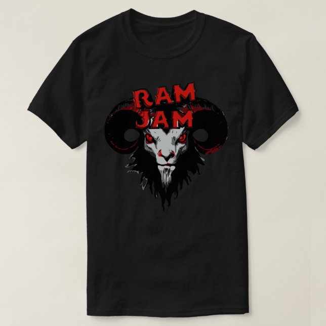 Camiseta Ram Jam 70 Vintage Music Fan Art (Diseño del anverso)