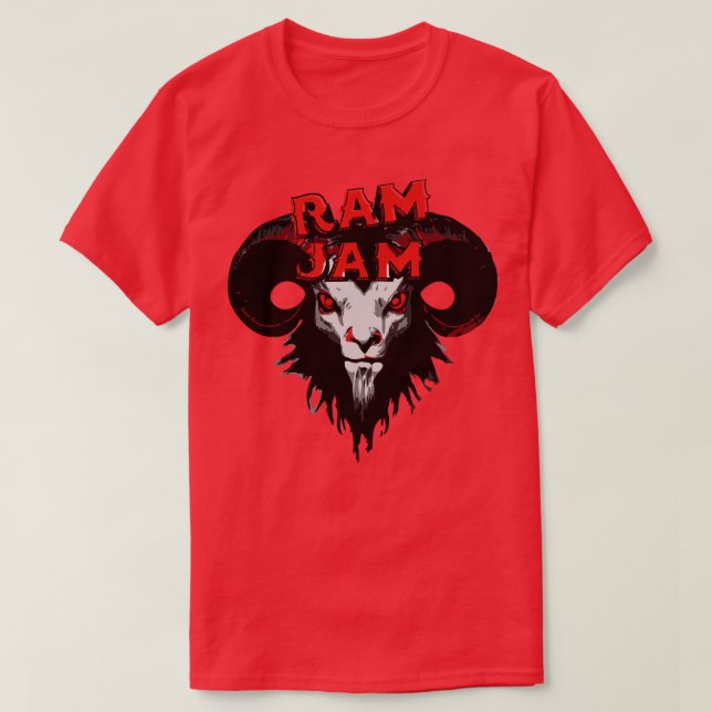 Camiseta Ram Jam Retro Rock (Diseño del anverso)