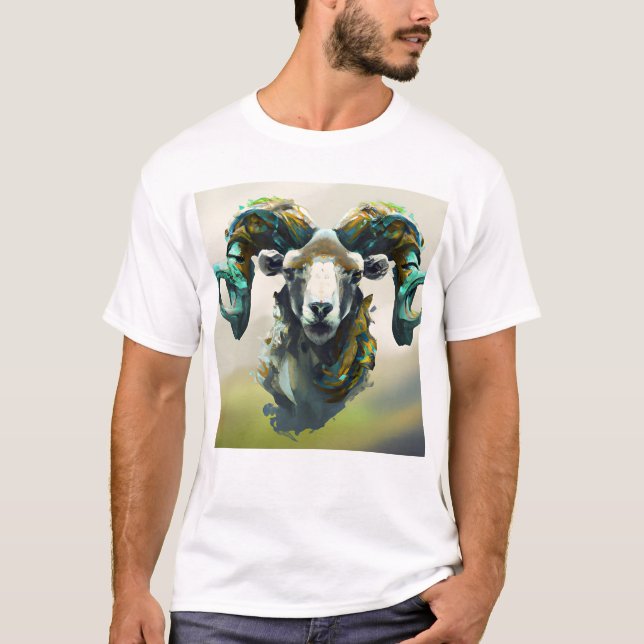 Camiseta Ram pintado (Anverso)