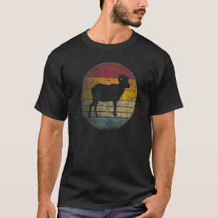 Camiseta Ram Sheep Goat Gif Retro Estilo Vintage 70s 80s 90