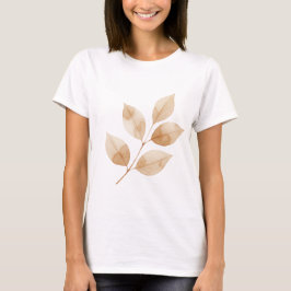 Camiseta Rama con hojas