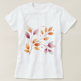 Camiseta Rama con hojas