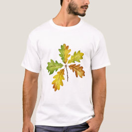 Camiseta Rama de hojas de roble
