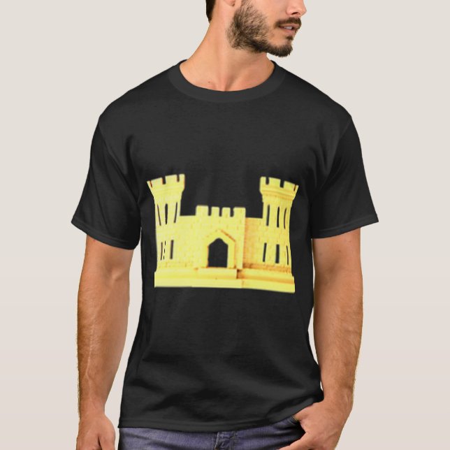 Camiseta Rama de Ingenieros del Cuerpo de Armados Emblema (Anverso)