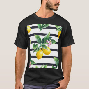 Camiseta Rama de limón: Citrus Watercolor Bliss