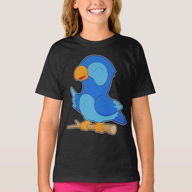 Camiseta Rama de loro (Anverso)