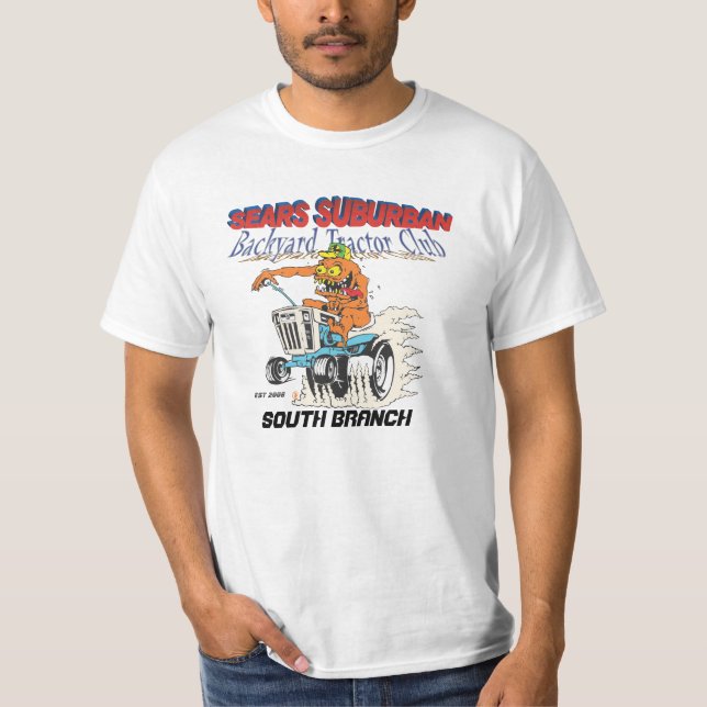 Camiseta Rama del sur del patio trasero de Sears del club (Anverso)