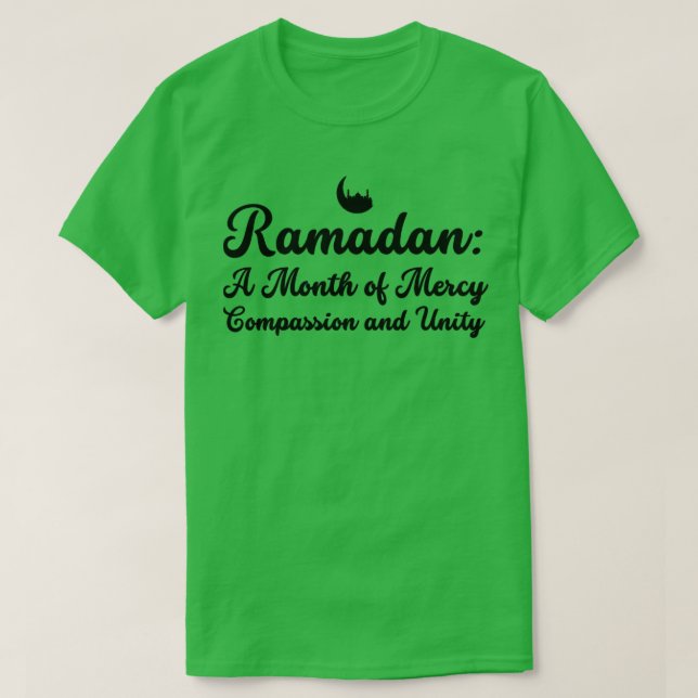 Camiseta Ramadan (Diseño del anverso)