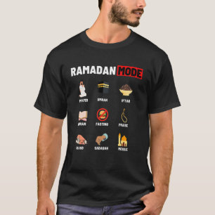 Camiseta Ramadán 2022 Ramadán musulmán Eid Mubarak