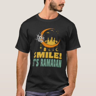 Camiseta Ramadán: Hermano sonríe Mes de Ayuno Musulmán Rama