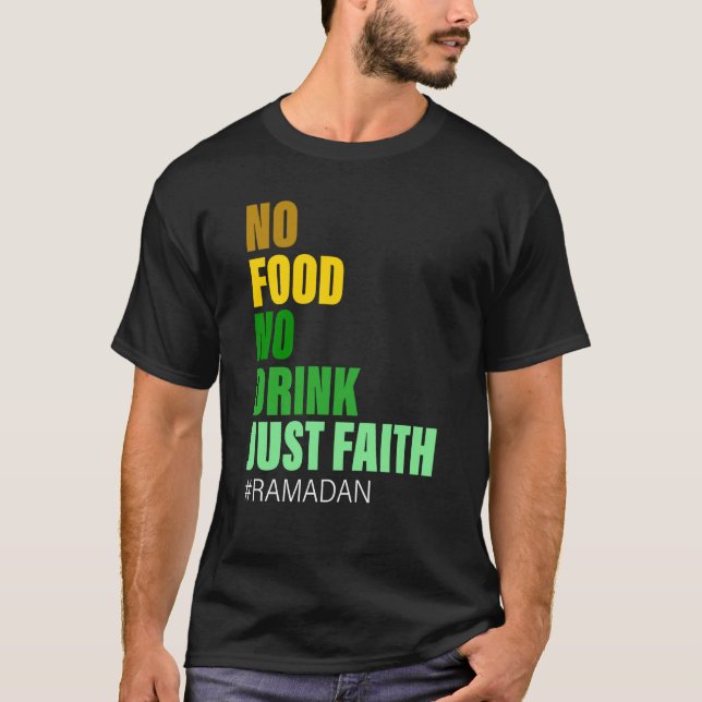 Camiseta Ramadan Kareem 2023 Islamic Fasting Outfit for Men (Anverso)