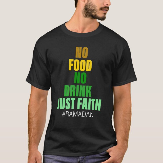 Camiseta Ramadan Kareem 2023 Islamic Fasting Outfit for Men (Anverso)