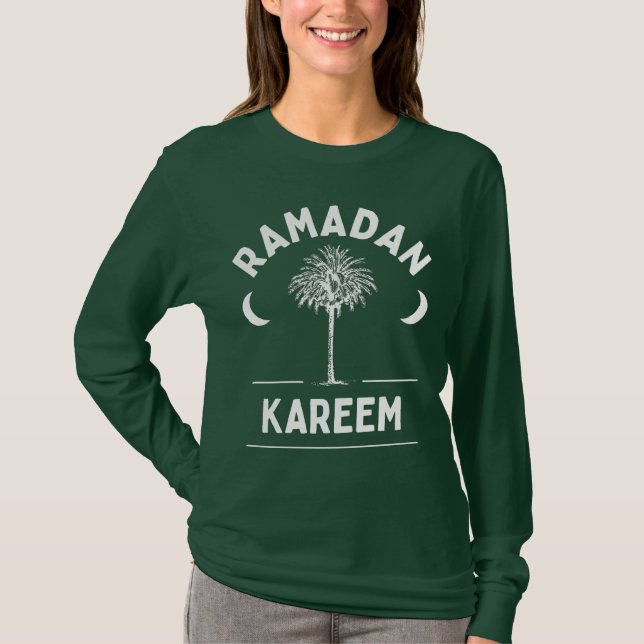 Camiseta Ramadan Kareem Árabe Islámico (Anverso)