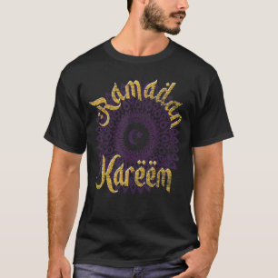 Camiseta Ramadan Kareem Celebración Islámica Ayunando el Is