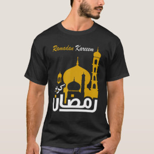 Camiseta Ramadán Kareem Eid Al Fitr Feliz ayuno Islámico