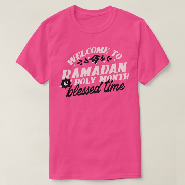 Camiseta Ramadán Kareem Eid Mubarak Islam musulmán 3 (Diseño del anverso)