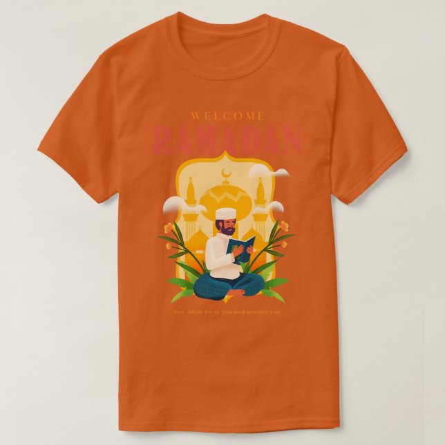 Camiseta Ramadan kareem eid mubarak musulmán islámico 10 (Diseño del anverso)