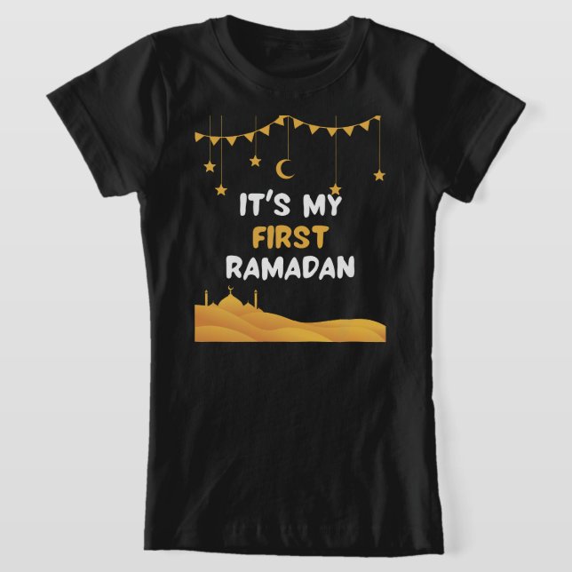 Camiseta ramadan kareem es mi primer islam para los musulma (Distribución)