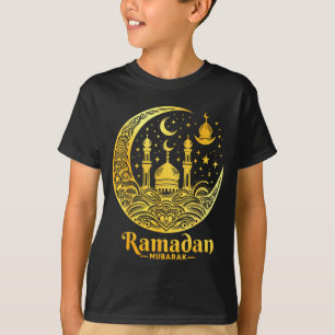 Camiseta Ramadán Kareem Feliz Ayuno Ramadán Mubarak Islam