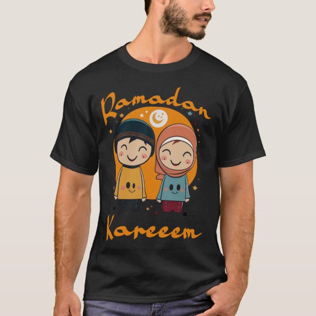 Camiseta Ramadan Kareem Feliz Ramadán Musulmanes Sagrado Me (Anverso)