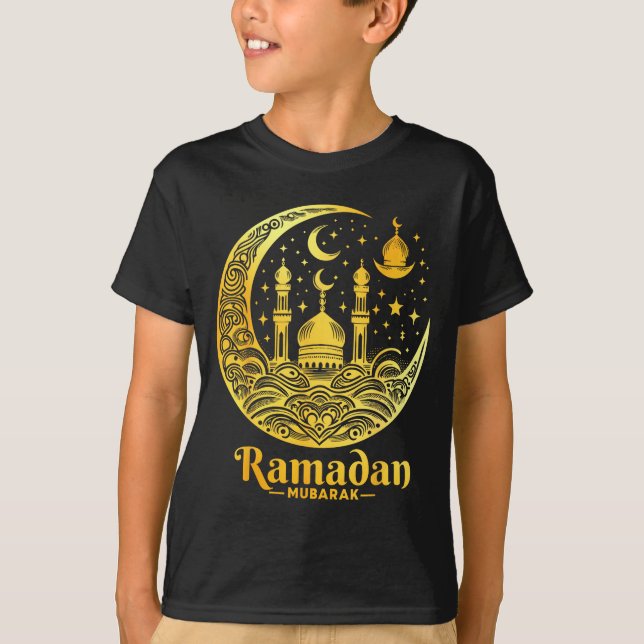 Camiseta Ramadan Kareem Happy Fasting Ramadan Mubarak Islam (Anverso)