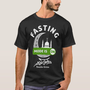 Camiseta Ramadan Kareem Modo ayuno ayuno Ramada musulmán
