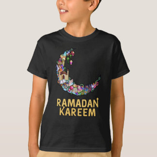 Camiseta Ramadán Kareem Mubarak ayunando la luna