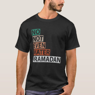Camiseta Ramadan Kareem Mubarak Ayuno islámico musulmán