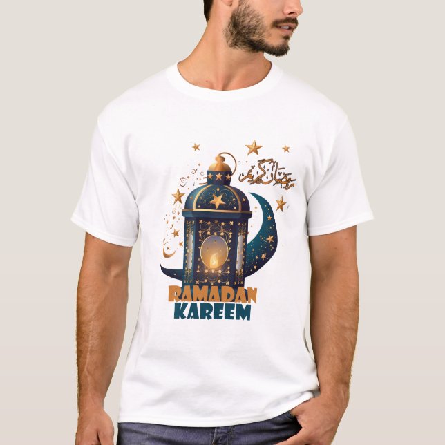 Camiseta Ramadan Kareem Mubarak Lantern ramadan 2024 (Anverso)