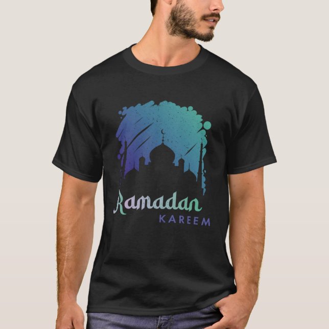 Camiseta Ramadan Kareem Mubarak Muslim Muslim month of fast (Anverso)