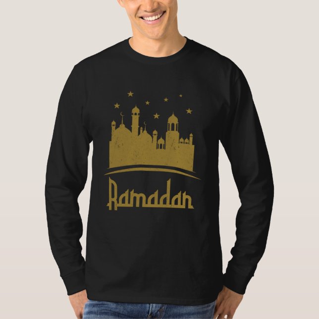 Camiseta Ramadan Kareem Mubarak Muslim Muslim month of fast (Anverso)