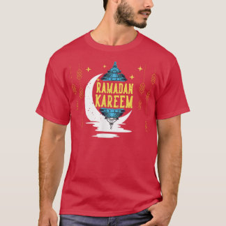 Camiseta Ramadan Kareem Muslims Eid Ramadan Lantern lights