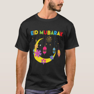 Camiseta Ramadan Kareem Musulmanes Celebración Eid Mubarak 