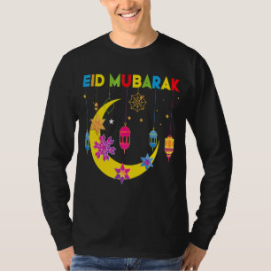Camiseta Ramadan Kareem Musulmanes Celebración Eid Mubarak