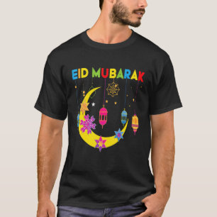Camiseta Ramadan Kareem Musulmanes Celebración Eid Mubarak
