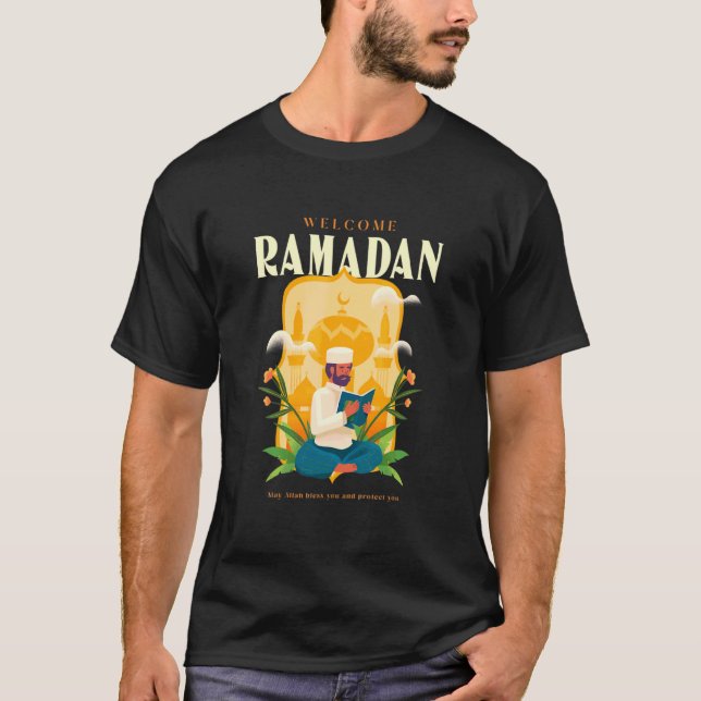 Camiseta Ramadan Karim Cita El Modo De Ayuno En El Mejor Ra (Anverso)