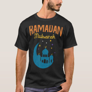 Camiseta Ramadán Mubarak Musulmán Ayunando el Islam Ramada