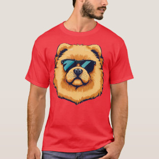 Camiseta Ramante del perro Chow