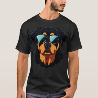Camiseta Ramante del perro Rottweiler