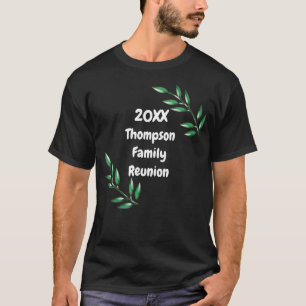 Camiseta Ramas de árboles de Reunión Familiar dejan Keepsak