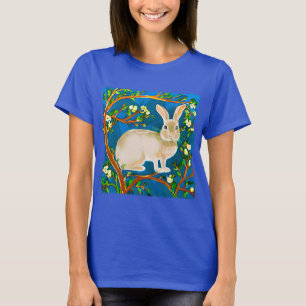 Camiseta Ramas de conejo y flores silvestres