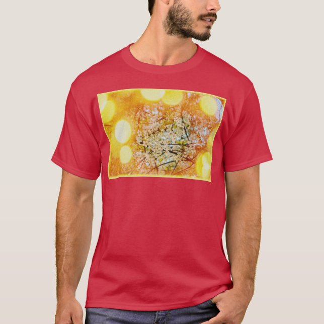 Camiseta "Ramas de flores de cerezo". Foto de Cute. ¡Hazte  (Anverso)